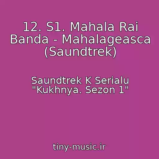 کاور آهنگ 12. S1. Mahala Rai Banda - Mahalageasca (Saundtrek) از Saundtrek K Serialu "Kukhnya. Sezon 1"