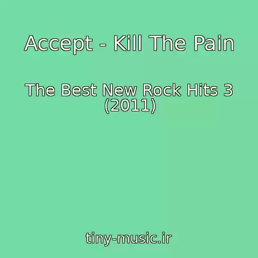 کاور آهنگ Accept - Kill The Pain از The Best New Rock Hits 3 (2011)