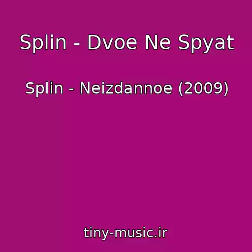 کاور آهنگ Splin - Dvoe Ne Spyat از Splin - Neizdannoe (2009)