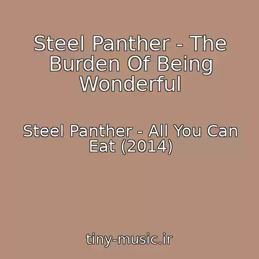 کاور آهنگ Steel Panther - The Burden Of Being Wonderful از Steel Panther - All You Can Eat (2014)