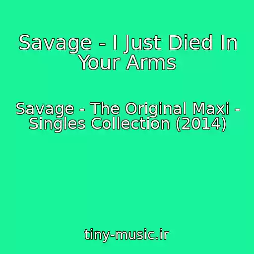 کاور آهنگ Savage - I Just Died In Your Arms از Savage - The Original Maxi - Singles Collection (2014)