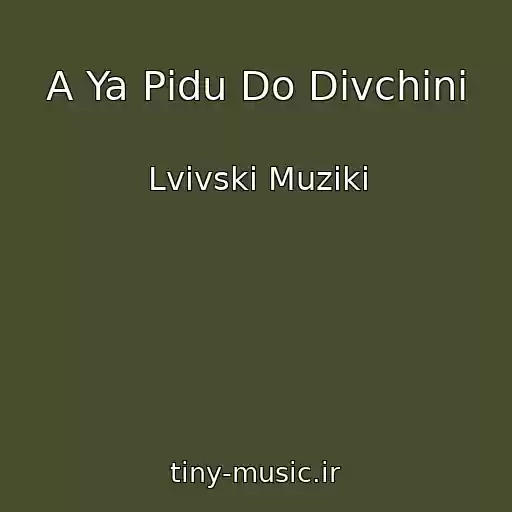 کاور آهنگ A Ya Pіdu Do Dіvchini از Lvіvskі Muziki