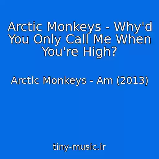 کاور آهنگ Arctic Monkeys - Why'd You Only Call Me When You're High? از Arctic Monkeys - Am (2013)
