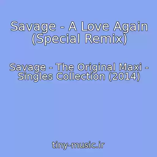 کاور آهنگ Savage - A Love Again (Special Remix) از Savage - The Original Maxi - Singles Collection (2014)