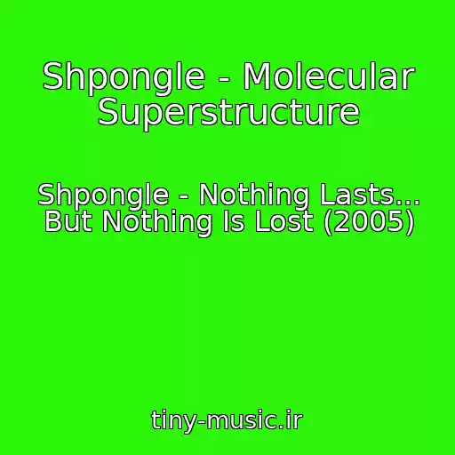 کاور آهنگ Shpongle - Molecular Superstructure از Shpongle - Nothing Lasts... But Nothing Is Lost (2005)
