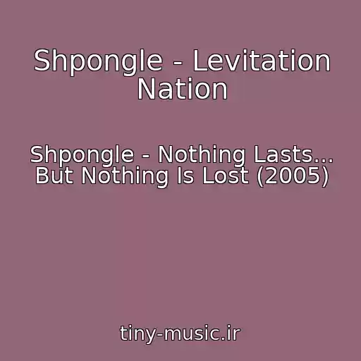 کاور آهنگ Shpongle - Levitation Nation از Shpongle - Nothing Lasts... But Nothing Is Lost (2005)