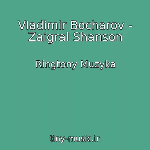 کاور آهنگ Vladimir Bocharov - Zaigral Shanson از Ringtony Muzyka