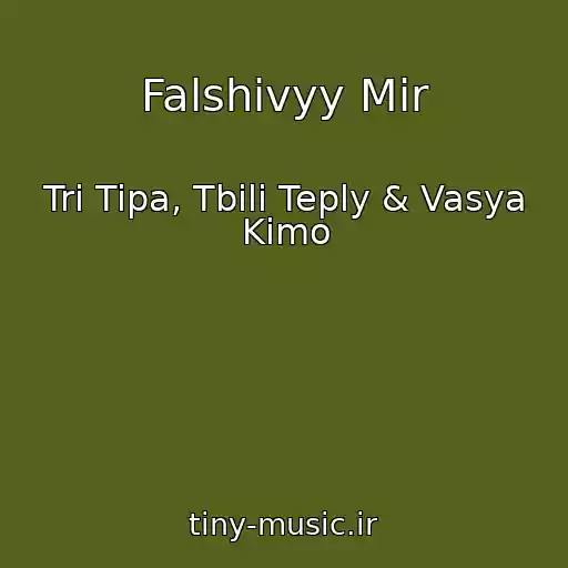 کاور آهنگ Falshivyy Mir از Tri Tipa, Tbili Teply & Vasya Kimo