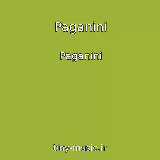 کاور آهنگ Paganini از Paganini