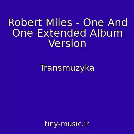 کاور آهنگ Robert Miles - One And One Extended Album Version از Transmuzyka