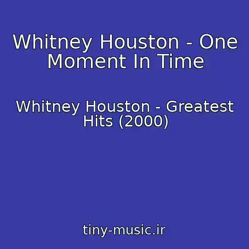کاور آهنگ Whitney Houston - One Moment In Time از Whitney Houston - Greatest Hits (2000)
