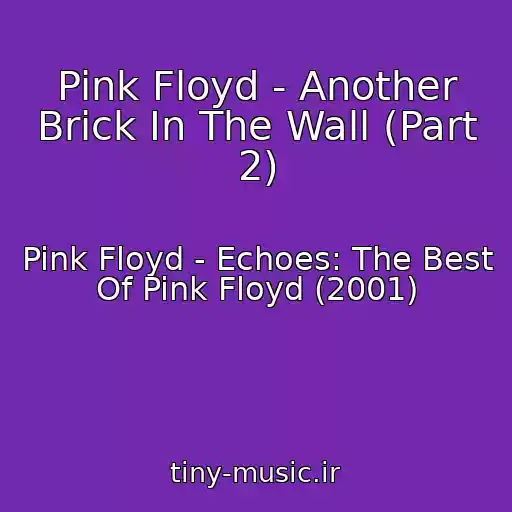 کاور آهنگ Pink Floyd - Another Brick In The Wall (Part 2) از Pink Floyd - Echoes: The Best Of Pink Floyd (2001)