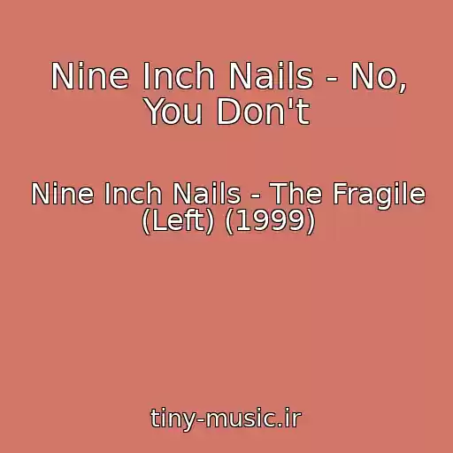 کاور آهنگ Nine Inch Nails - No, You Don't از Nine Inch Nails - The Fragile (Left) (1999)