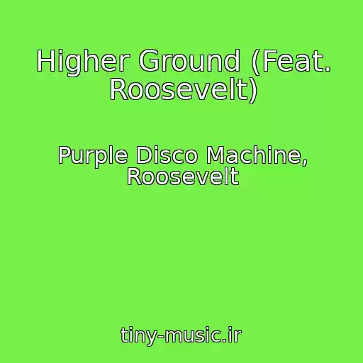 کاور آهنگ Higher Ground (Feat. Roosevelt) از Purple Disco Machine, Roosevelt