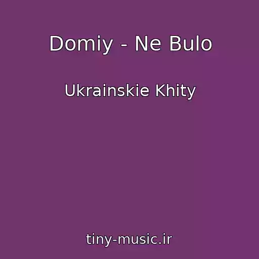 کاور آهنگ Domiy - Ne Bulo از Ukrainskie Khity