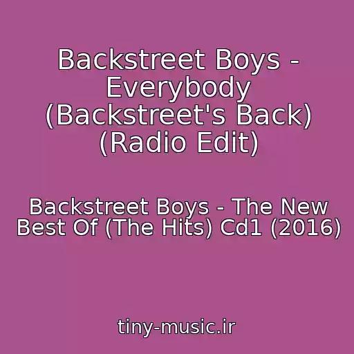 کاور آهنگ Backstreet Boys - Everybody (Backstreet's Back) (Radio Edit) از Backstreet Boys - The New Best Of (The Hits) Cd1 (2016)