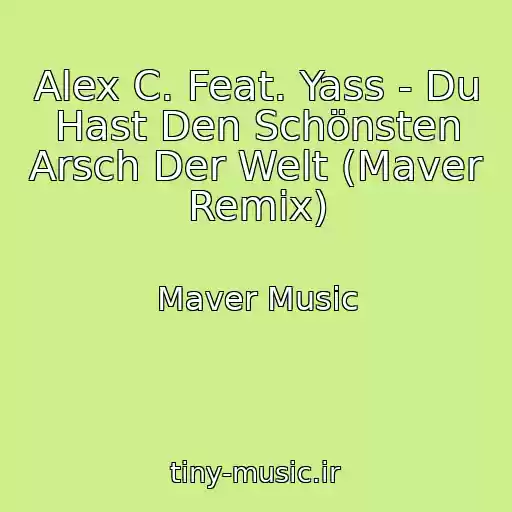 کاور آهنگ Alex C. Feat. Yass - Du Hast Den Schönsten Arsch Der Welt (Maver Remix) از Maver Music
