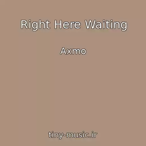 کاور آهنگ Right Here Waiting از Axmo
