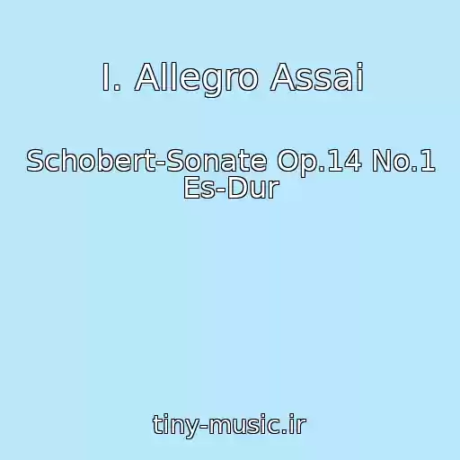 کاور آهنگ I. Allegro Assai از Schobert-Sonate Op.14 No.1 Es-Dur