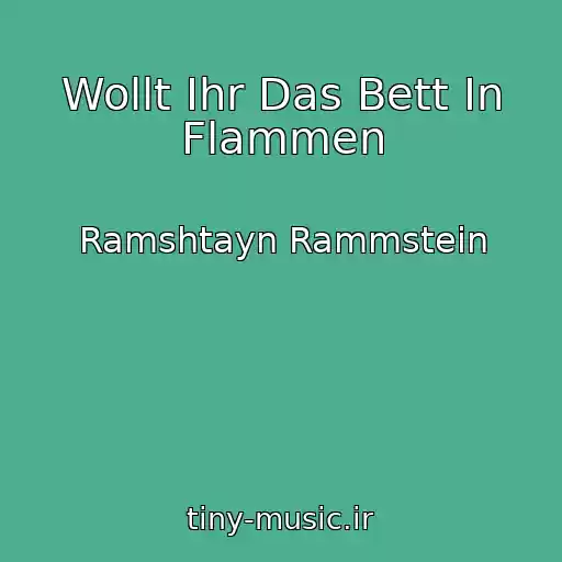کاور آهنگ Wollt Ihr Das Bett In Flammen از Ramshtayn Rammstein