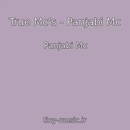 کاور آهنگ True Mc's - Panjabi Mc از Panjabi Mc