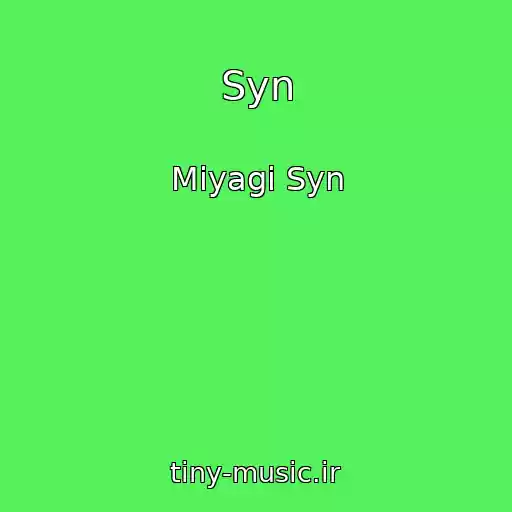 کاور آهنگ Syn از Miyagi Syn