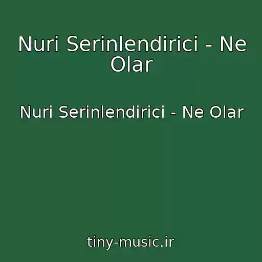 کاور آهنگ Nuri Serinlendirici - Ne Olar از Nuri Serinlendirici - Ne Olar