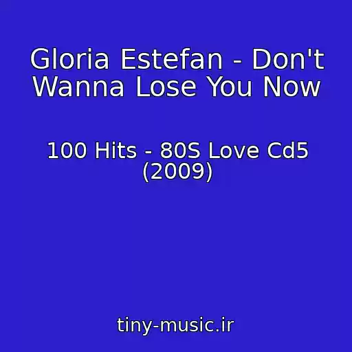 کاور آهنگ Gloria Estefan - Don't Wanna Lose You Now از 100 Hits - 80S Love Cd5 (2009)