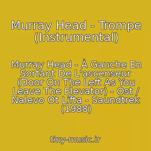 کاور آهنگ Murray Head - Trompe (Instrumental) از Murray Head - À Gauche En Sortant De L'ascenseur (Door On The Left As You Leave The Elevator) - Ost / Nalevo Ot Lifta - Saundtrek (1988)
