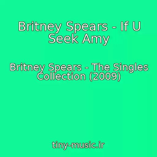 کاور آهنگ Britney Spears - If U Seek Amy از Britney Spears - The Singles Collection (2009)