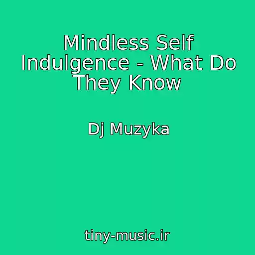 کاور آهنگ Mindless Self Indulgence - What Do They Know از Dj Muzyka
