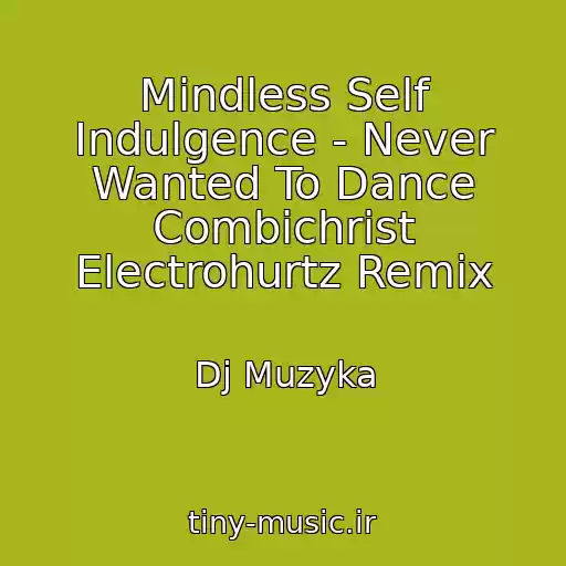 کاور آهنگ Mindless Self Indulgence - Never Wanted To Dance Combichrist Electrohurtz Remix از Dj Muzyka
