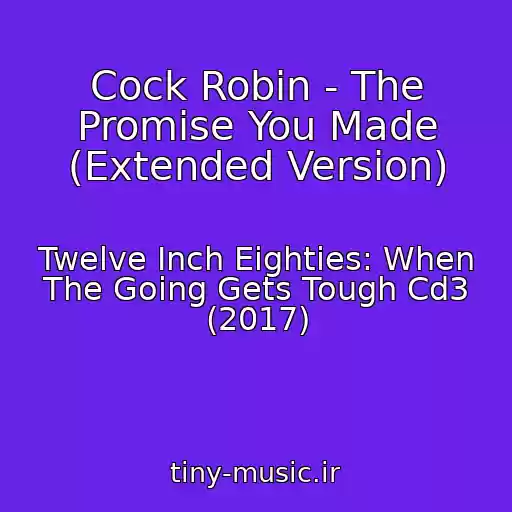 کاور آهنگ Cock Robin - The Promise You Made (Extended Version) از Twelve Inch Eighties: When The Going Gets Tough Cd3 (2017)