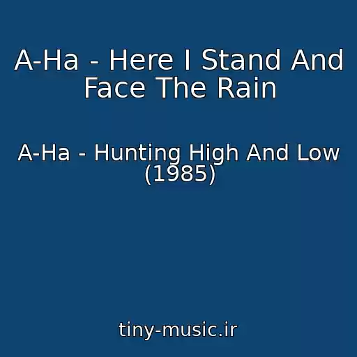 کاور آهنگ A-Ha - Here I Stand And Face The Rain از A-Ha - Hunting High And Low (1985)