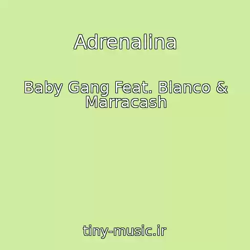 کاور آهنگ Adrenalina از Baby Gang Feat. Blanco & Marracash
