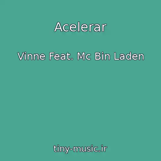 کاور آهنگ Acelerar از Vinne Feat. Mc Bin Laden
