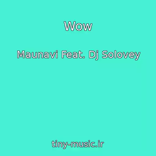 کاور آهنگ Wow از Maunavi Feat. Dj Solovey
