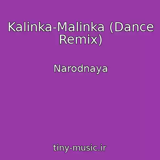 کاور آهنگ Kalinka-Malinka (Dance Remix) از Narodnaya