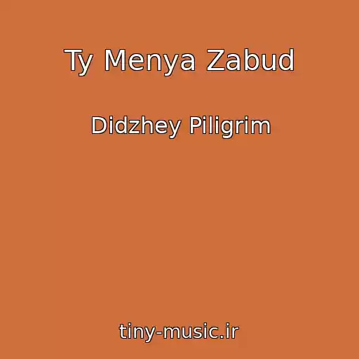 کاور آهنگ Ty Menya Zabud از Didzhey Piligrim