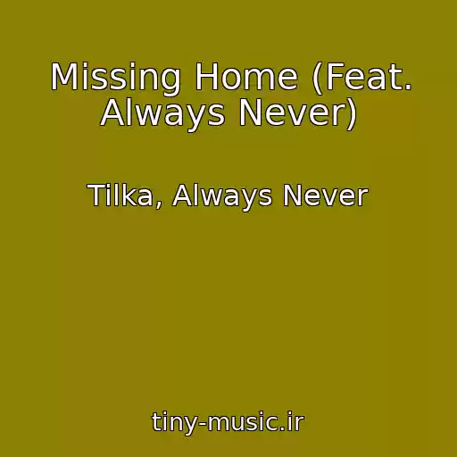 کاور آهنگ Missing Home (Feat. Always Never) از Tilka, Always Never