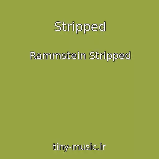 کاور آهنگ Stripped از Rammstein Stripped