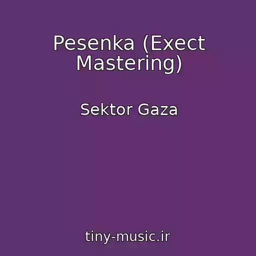 کاور آهنگ Pesenka (Exect Mastering) از Sektor Gaza