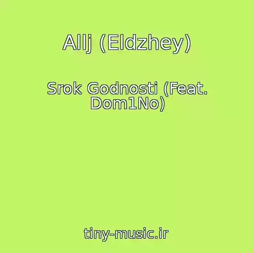 کاور آهنگ Allj (Eldzhey) از Srok Godnosti (Feat. Dom1No)