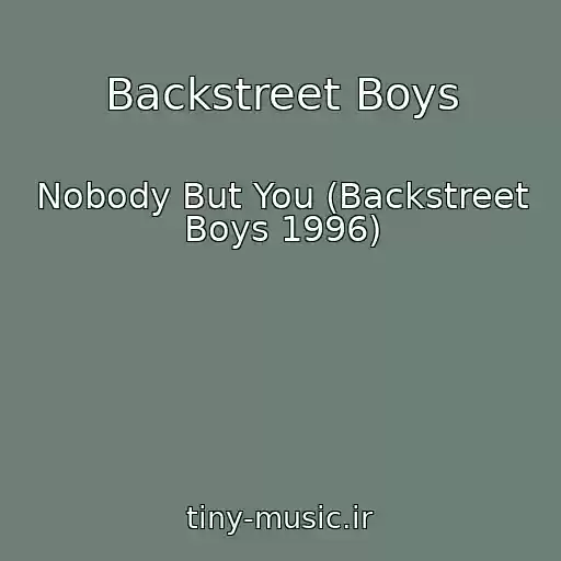 کاور آهنگ Backstreet Boys از Nobody But You (Backstreet Boys 1996)