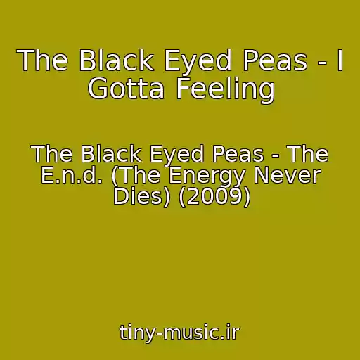 کاور آهنگ The Black Eyed Peas - I Gotta Feeling از The Black Eyed Peas - The E.n.d. (The Energy Never Dies) (2009)