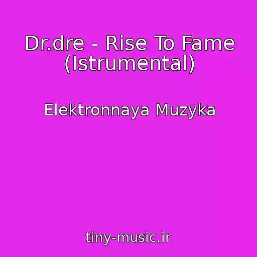 کاور آهنگ Dr.dre - Rise To Fame (Istrumental) از Elektronnaya Muzyka