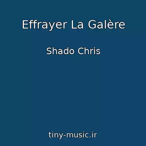 کاور آهنگ Effrayer La Galère از Shado Chris