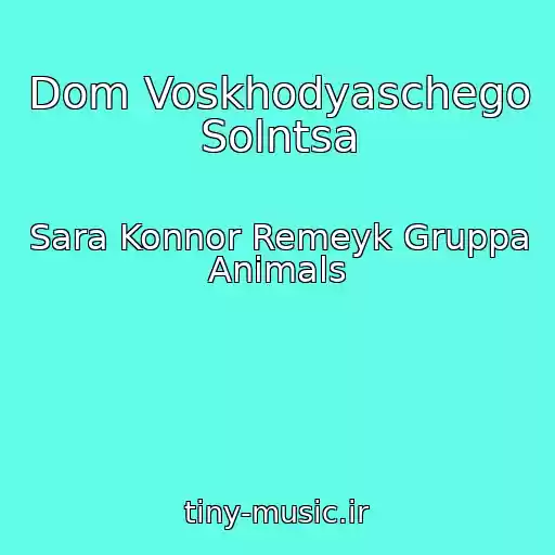 کاور آهنگ Dom Voskhodyaschego Solntsa از Sara Konnor Remeyk Gruppa Animals