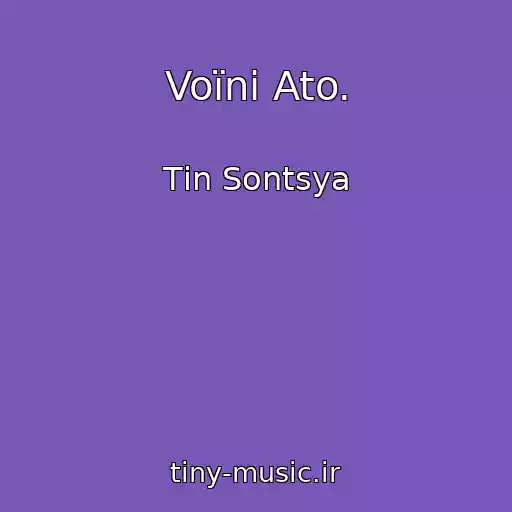 کاور آهنگ Voїni Ato. از Tіn Sontsya