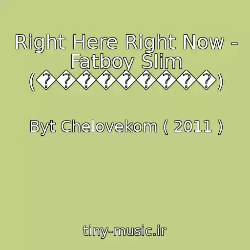 کاور آهنگ Right Here Right Now - Fatboy Slim (���������) از Byt Chelovekom ( 2011 )